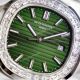 High End Replica Green Dial Patek Philippe Nautilus 5711 Diamond Bezel Swiss Cal324 Replica Watch (7)_th.jpg